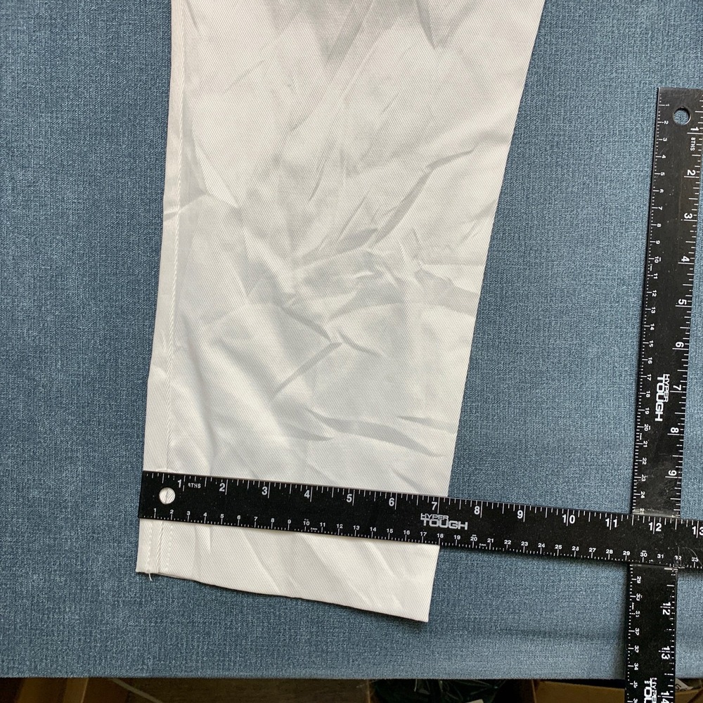 7th Avenue New York & Company Design Studio Pants Womens 10 White Straight Leg - Picture 9 of 16